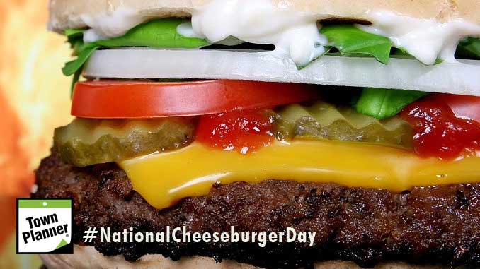 Picture of a cheeseburger
